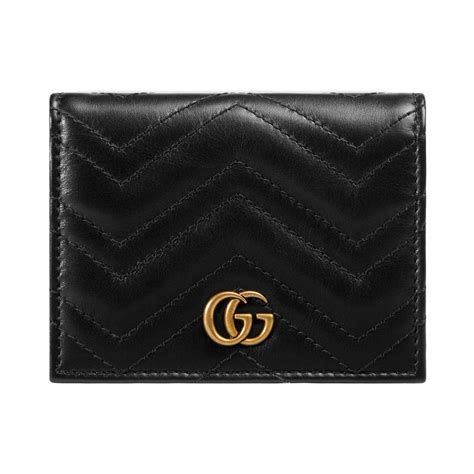 466492 gucci|Gucci GG Marmont card case wallet.